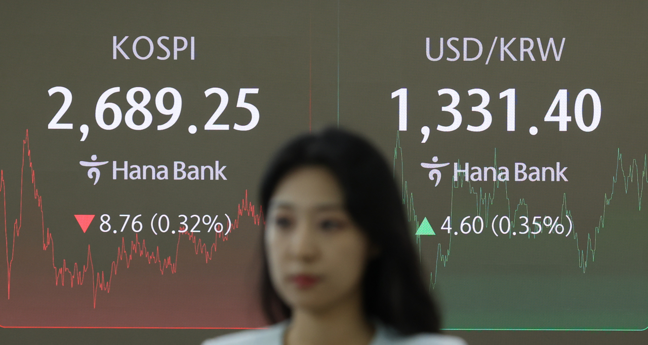 Seoul shares down for 3rd day on US tech slump